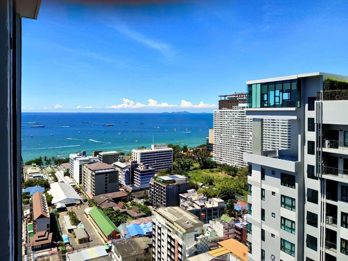Central Pattaya Condo With A Beautiful View Eksteriør billede
